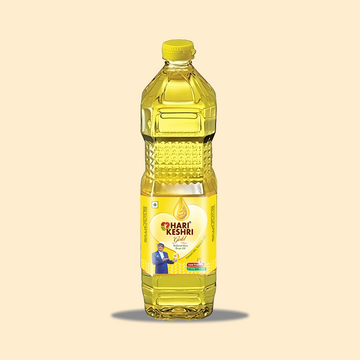 Hari Keshri Rice Bran Oil – 1 L Pet Bottle