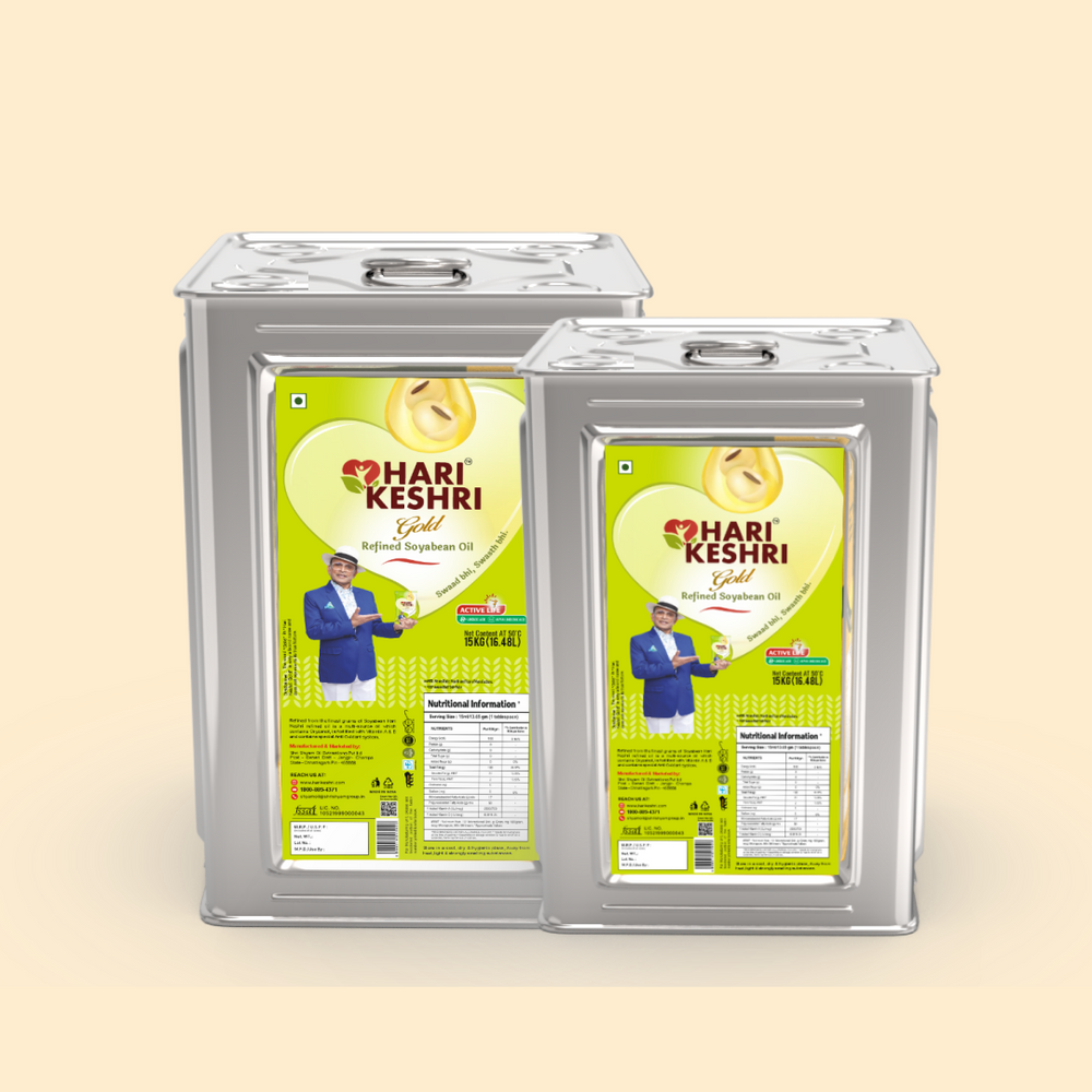 Hari Keshari SoyaBean Oil 15 Litre Tin