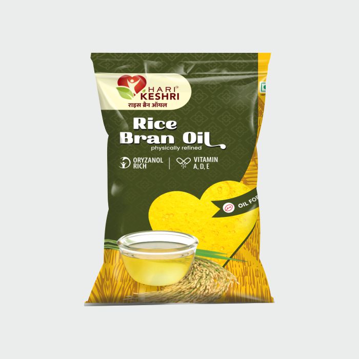Rice Bran Oil 1LT Hari Keshri Rice Bran Oil